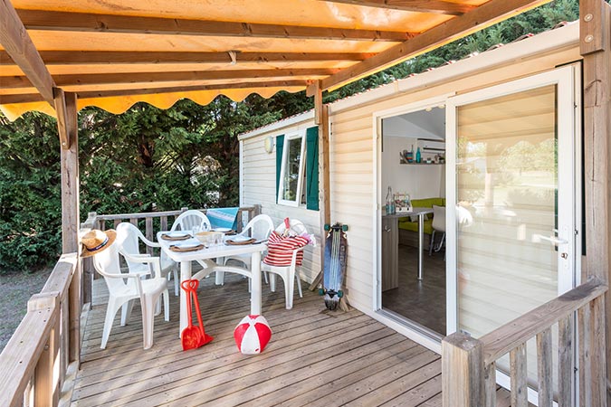 Mobil-home camping côte d'azur